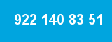 922 140 83 51